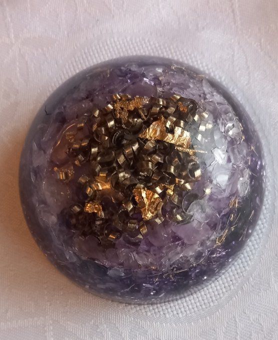 Dôme Orgonite Violet  